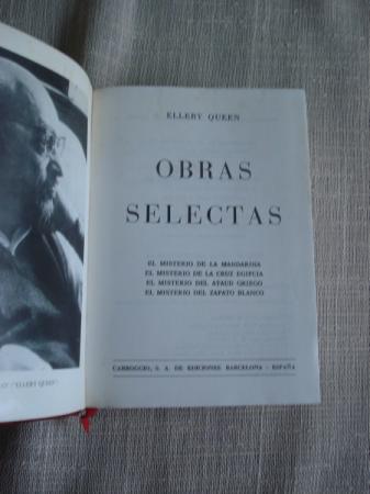 Obras selectas. El misterio de la mandarina / El misterio de la cruz egipcia / El misterio del atad griego / El misterio del zapato blanco