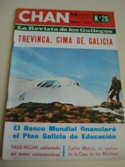 Ver os detalles de:  Revista CHAN. La Revista de los Gallegos. Revista Quincenal. I quincena de abril, 1970. Ao II. N 26