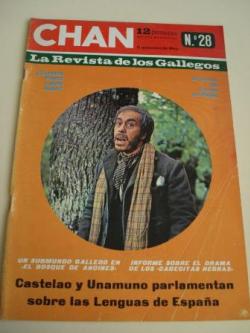 Ver os detalles de:  Revista CHAN. La Revista de los Gallegos. Revista Quincenal. II quincena de mayo, 1970. Ao II. N 28