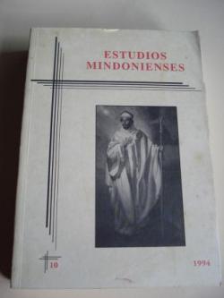 Ver os detalles de:  ESTUDIOS MINDONIENSES. NMERO 10 - 1994 - Anuario de Estudios Histrico-Teolgicos de la Dicesis de Mondoedo-Ferrol