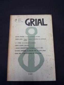 Ver os detalles de:  GRIAL. Revista Galega de Cultura. Nmero 7. Xaneiro, febreiro, marzo 1965 (Carlos Casares: Narracis)