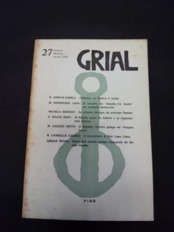 Ver os detalles de:  GRIAL. Revista Galega de Cultura. Nmero 27. Xaneiro, febreiro, marzo 1970