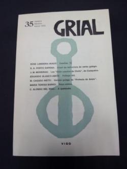 Ver os detalles de:  GRIAL. Revista Galega de Cultura. Nmero 35. Xaneiro, febreiro, marzo 1972