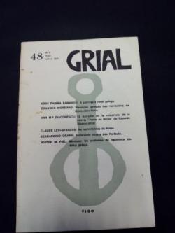 Ver os detalles de:  GRIAL. Revista Galega de Cultura. Nmero 48. Abril, maio, xuo, 1975 (Obra de teatro de Bernardino Graa: Sinfarainn contra do Perfeuto)