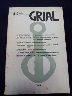 Ver os detalles de:  GRIAL. Revista Galega de Cultura. Nmero 49. Xullo, agosto, setembro 1975