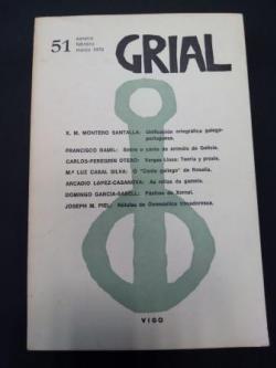 Ver os detalles de:  GRIAL. Revista Galega de Cultura. Nmero 51. Xaneiro, febreiro, marzo 1976