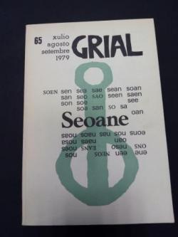 Ver os detalles de:  GRIAL. Revista Galega de Cultura. Nmero 65. Xullo, agosto, setembro 1979. MONOGRFICO DEDICADO A LUIS SEOANE