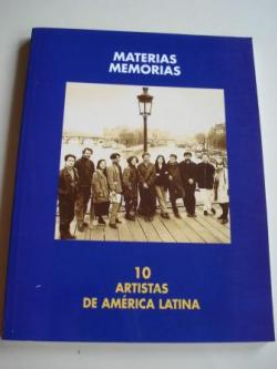 Ver os detalles de:  Materias Memorias. 10 artistas de Amrica Latina. XXIV Bienal de Arte de Pontevedra, 1996