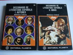 Ver os detalles de:  Diccionario de literatura espaola. 2 tomos. I: Autores. II: Obras