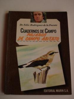 Ver os detalles de:  Pjaros de campo abierto. Cuadernos de Campo, n 38