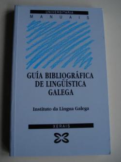Ver os detalles de:  Gua bibliogrfica de lingstica galega