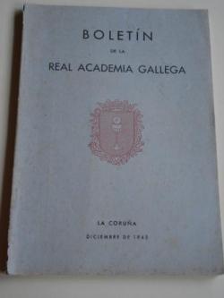 Ver os detalles de:  Boletn de la Real Academia Gallega. Nmeros 285-288. A Corua, Diciembre 1945 (Fernndez Oxea, Leandro Carr, F. Bouza-Brey, Chao Espina...)