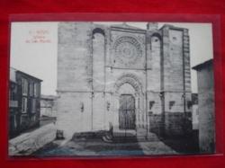 Ver os detalles de:  Tarxeta postal: Noia (Noya) -Igrexa de San Martio. 1920