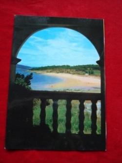 Ver os detalles de:  Tarxeta postal: Porto do Son (A Corua). Portosn-Praia da Ornanda. Dcada 1970