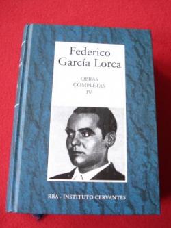 Ver os detalles de:  Obras completas IV. Prosa II. Correspondencia 1910-1936