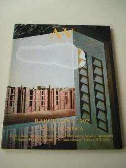 Ver os detalles de:  A & V Monografas de Arquitectura y Vivienda n 22. Barcelona 1992. Villa olmpica