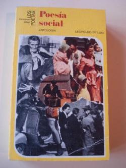 Ver os detalles de:  Poesa social espaola contempornea. Antologa (1939-1968)