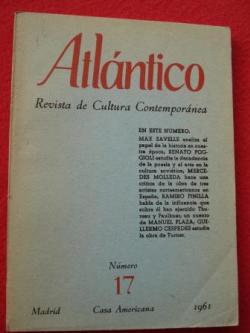 Ver os detalles de:  ATLNTICO. Revista de Cultura Contempornea. Nmero 17, 1961. Casa Americana - Madrid