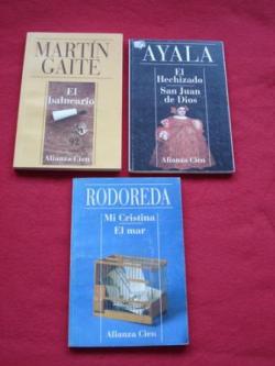 Ver os detalles de:  Lote de 3 libros: Narradores espaoles