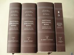 Ver os detalles de:  Santiago, Jerusaln, Roma. Diario de una peregrinacin a estos y otros Santos Lugares. Espaa, Francia, Palestina, Siria e Italia en el ao del Jubileo Universal de 1875. Edicin facsmile do orixinal de 1881 (4 Tomos)