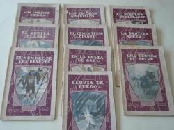 Ver os detalles de:  La Novelita nm. 1 al 10 : Un hroe persa/El pequeo explorador/Los esclavos amarillos/En la costa de oro/La pantera negra/El cementerio flotante/Lluvia de fuego/Una tromba de polvo/El hombre de los bosques/El guila blanca                               