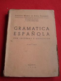 Ver os detalles de:  Gramtica Espaola con lecturas y ejercicios + Programa  de Gramtica Espaola (Primer curso) 