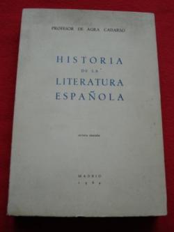 Ver os detalles de:  Historia de la Literatura Espaola