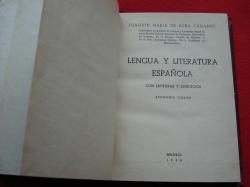 Ver os detalles de:  Lengua y Literatura espaola  (Segundo curso) con lecturas y ejercicios