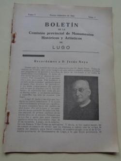 Ver os detalles de:  Boletn de la Comisin Provincial de Monumentos Histricos y Artsticos de Lugo. N 7, Tercer trimestre de 1943