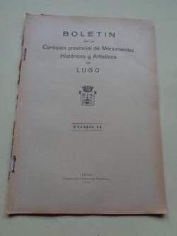 Ver os detalles de:  Boletn de la Comisin Provincial de Monumentos Histricos y Artsticos de Lugo. Nmero 13, Primer trimestre de 1945