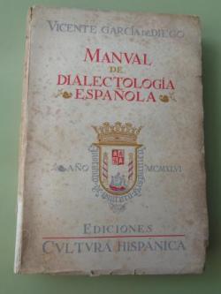 Ver os detalles de:  Manual de dialectologa espaola