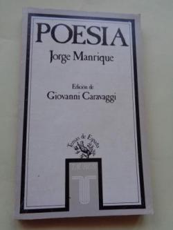Ver os detalles de:  Poesa (edicin de Giovanni Caravaggi)