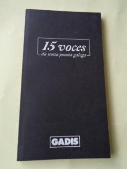 Ver os detalles de:  15 voces da nova poesa galega