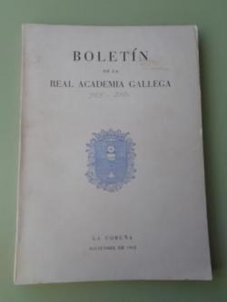 Ver os detalles de:  Boletn de la Real Academia Gallega. Tomo XXX. Nmeros 345 a 350. A Corua, Decembro, 1968