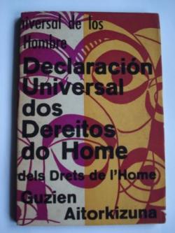 Ver os detalles de:  Declaracin Universal dos Dereitos do Home. Edicin catrilinge.