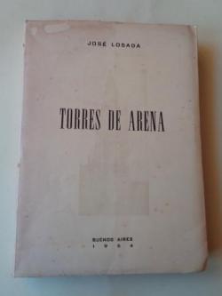 Ver os detalles de:  Torres de arena (Con tarjeta de visita y carta autgrafa del autor)