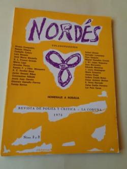 Ver os detalles de:  NORDS. Revista de poesa y crtica, 1975. A Corua, nmeros 2 y 3. Homenaje a Rosala
