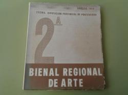 Ver os detalles de:  2 Bienal Regional de Arte. Pontevedra, agosto 1972. Catlogo