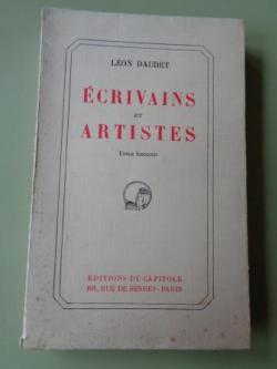 Ver os detalles de:  crivains et Artistes. Tome second