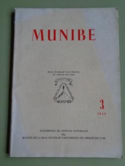 Ver os detalles de:  MUNIBE. Nmero 3. Ao 1959