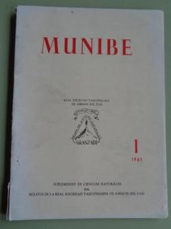 Ver os detalles de:  MUNIBE. Nmero 1. Ao 1961