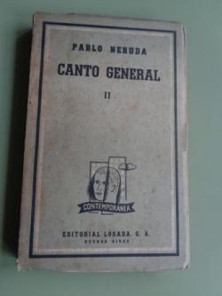 Ver os detalles de:  Canto General Tomo II