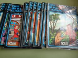 Ver os detalles de:  rase una vez el Hombre. Coleccin completa: 13 fascculos 