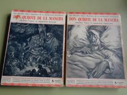 Ver os detalles de:  Don Quijote de la Mancha. 2 tomos. 100 lminas fuera de texto con dibujos de Gustavo Dor