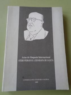 Ver os detalles de:  Actas do Simposio Internacional Otero Pedrayo e a xeografa de Galicia