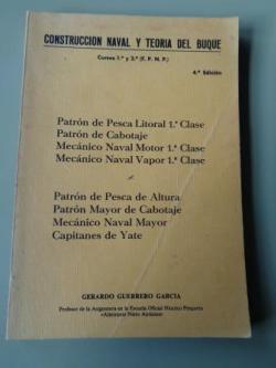 Ver os detalles de:  Construcci�n naval y Teor�a del buque. Cursos 1� y 2� (F. P. N. P. )