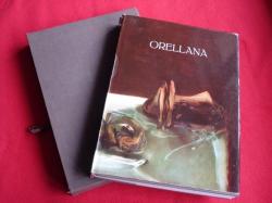 Ver os detalles de:  Orellana 1945-1975. Ejemplar firmado por el pintor. (Texto en espaol e italiano). En estuche de forrado en tela palma.