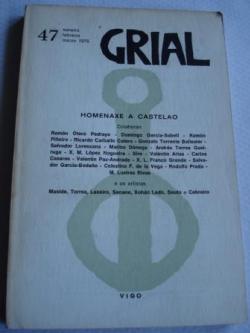 Ver os detalles de:  GRIAL. N 47. HOMENAXE A CASTELAO. Xaneiro-febreiro-marzo 1975