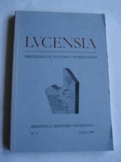 Ver os detalles de:  LUCENSIA. Miscelnea de cultura e investigacin. Biblioteca Seminario Diocesano. N 3. Lugo 1991