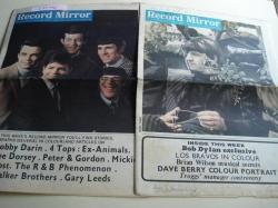 Ver os detalles de:  RECORD MIRROR. August, 13 -  October, 29 - 1966 . LONDON (UK)